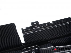 Alfa Romeo Giulia Replacement Front Spoiler - QV - Replica - Feroce Carbon 